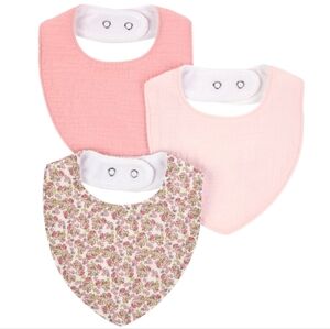 Baby Girl 3 Pack bibs